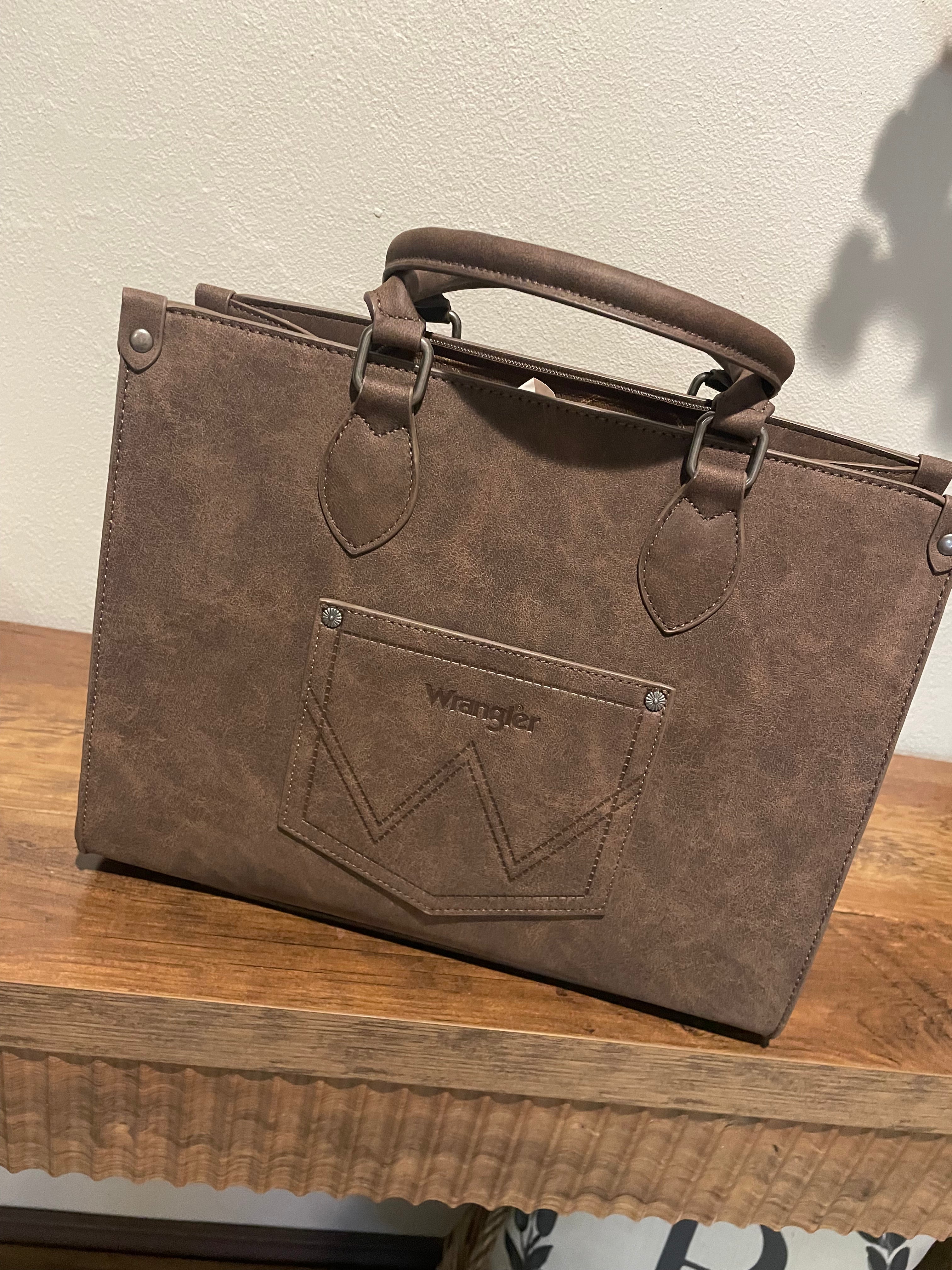 Leapard Leather Hand Bag