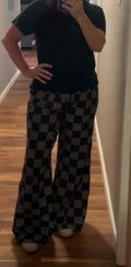 Black checkered