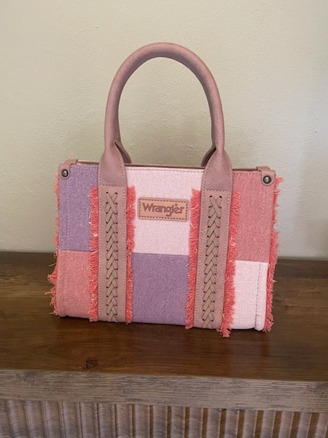 Small Pink Wrangler Purse