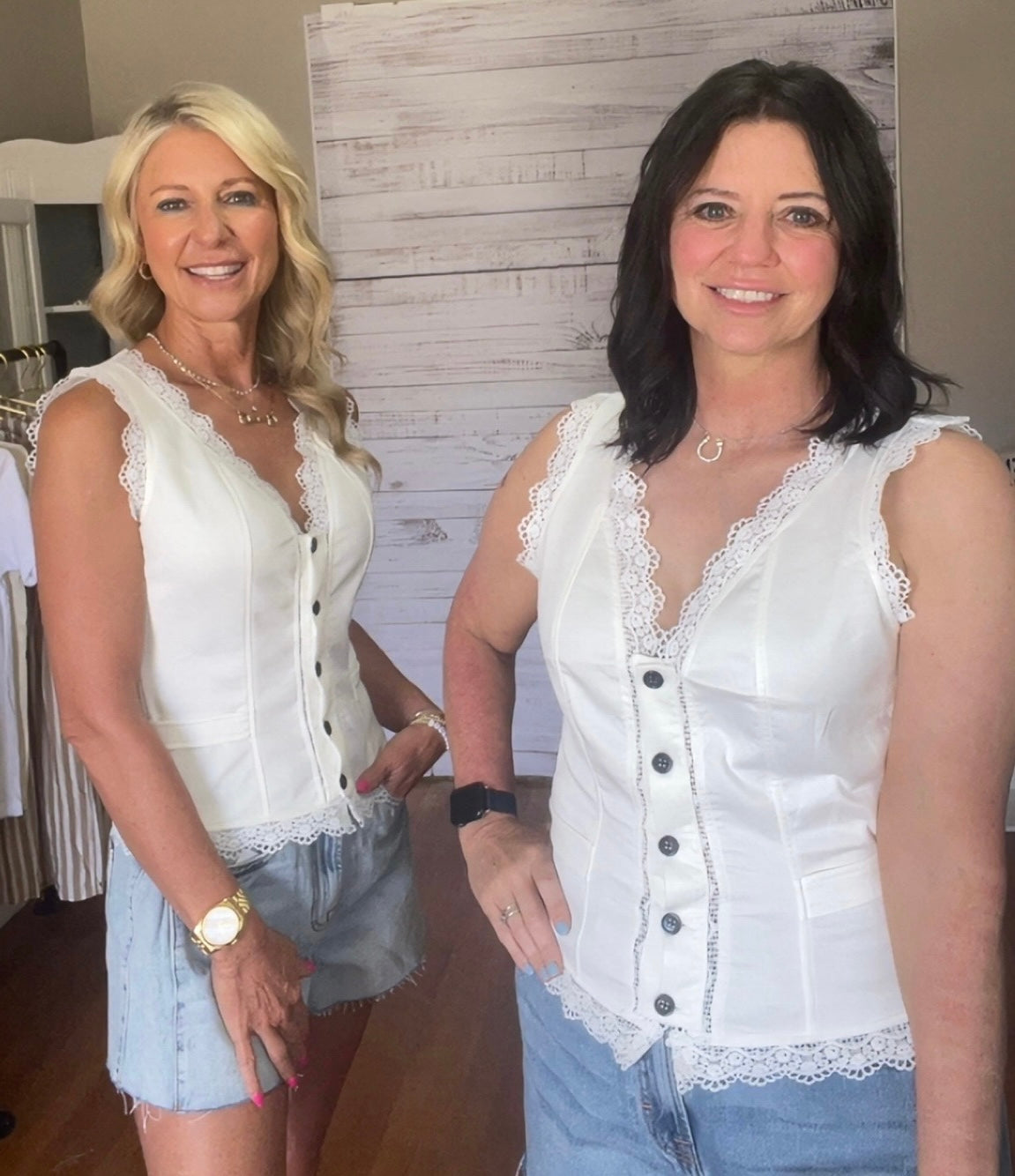 White Lace Top